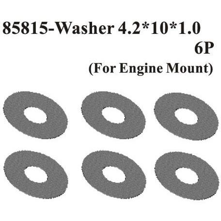 85815 Washer4.2*10*0.5(For Engine Mount) 6Pcs