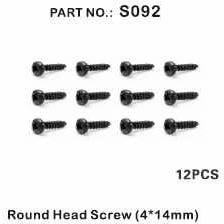 S092 Round Head Screw 4*14mm