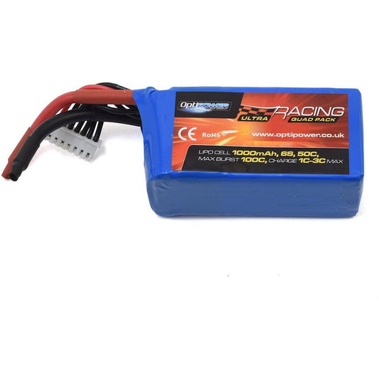 Optipower 6S 50C LiPo Battery (22.2V/1000mAh)