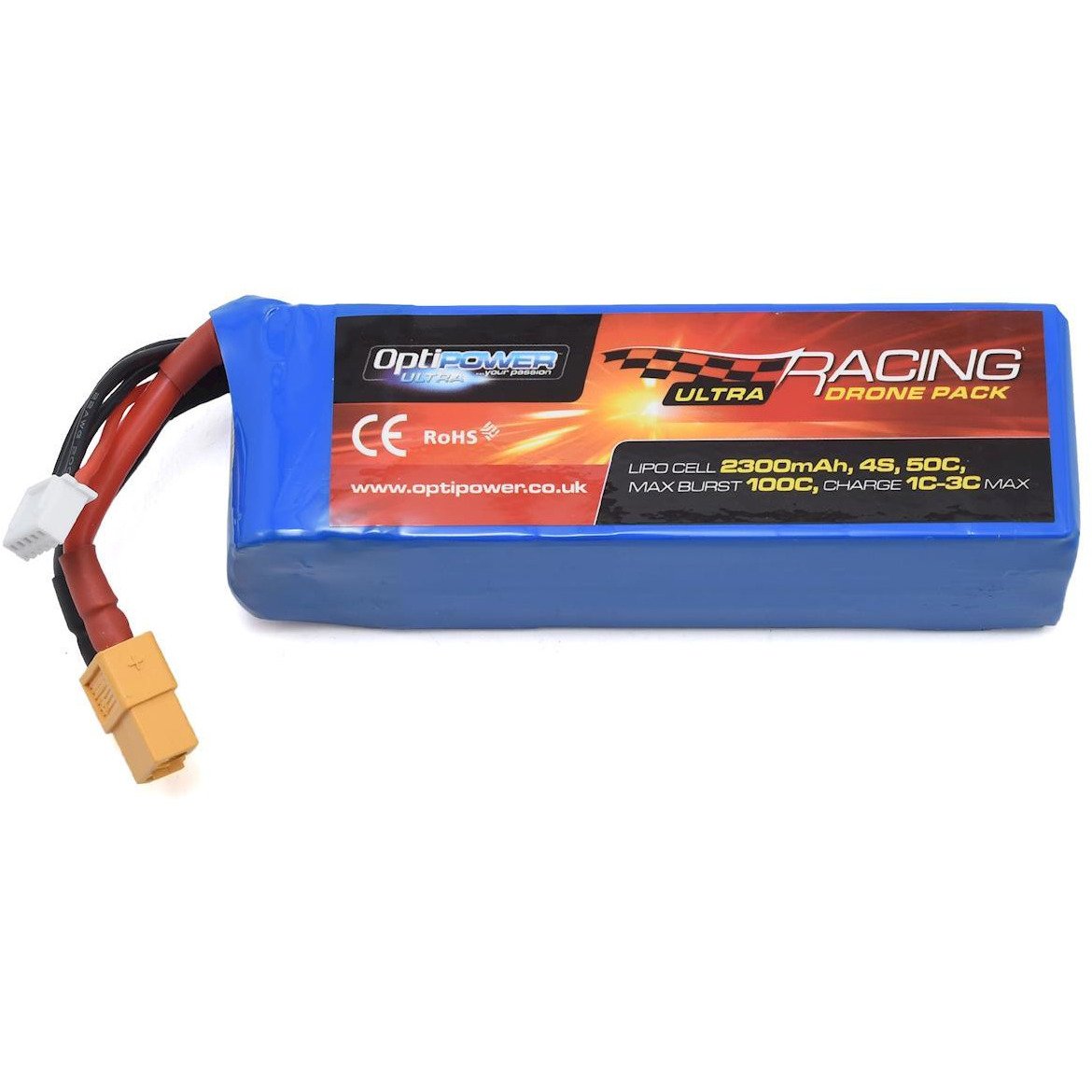 Optipower 4S 50C LiPo Battery (14.8V/2300mAh)