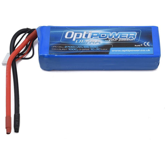 Optipower 6S 50C LiPo Battery (22.2V/2700mAh)