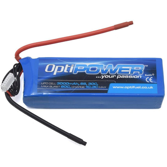 Optipower 6S 30C LiPo Battery (22.2V/3000mAh)