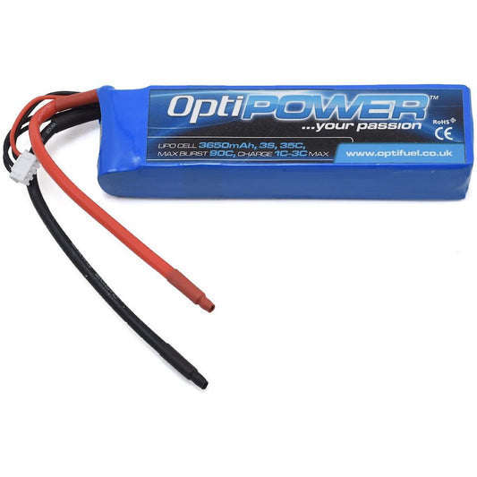 Optipower 3S 35C LiPo Battery (11.1V/3650mAh)