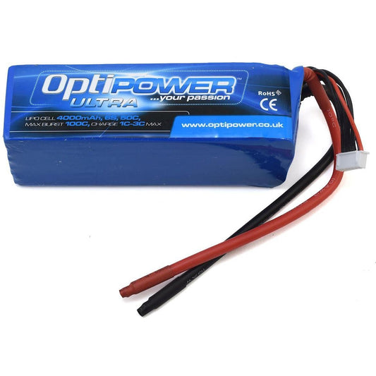 Optipower 6S 50C LiPo Battery (22.2V/4000mAh)
