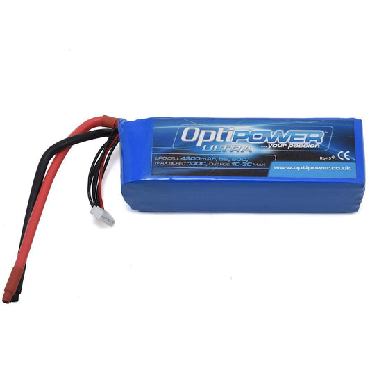 Optipower 5S 50C LiPo Battery (18.5V/4300mAh)