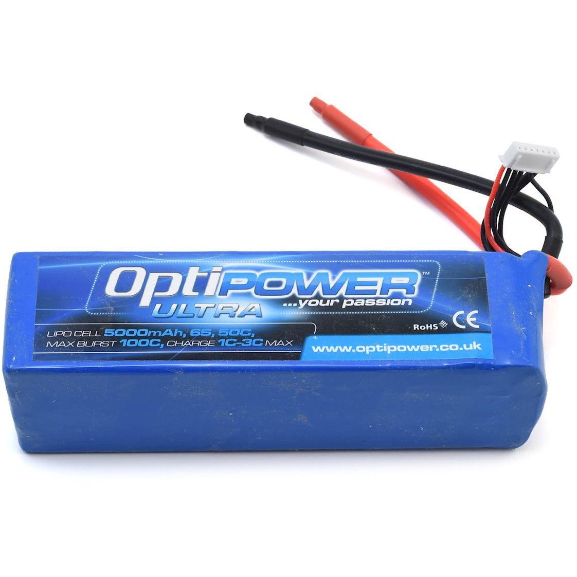Optipower 6S 50C LiPo Battery (22.2V/5000mAh)