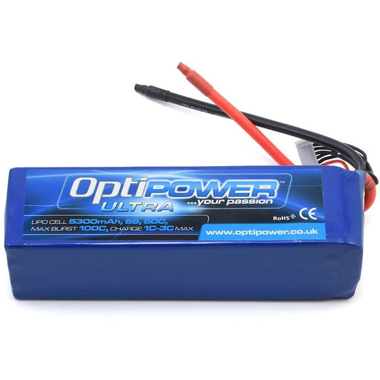 Optipower 6S 50C LiPo Battery (22.2V/5300mAh)