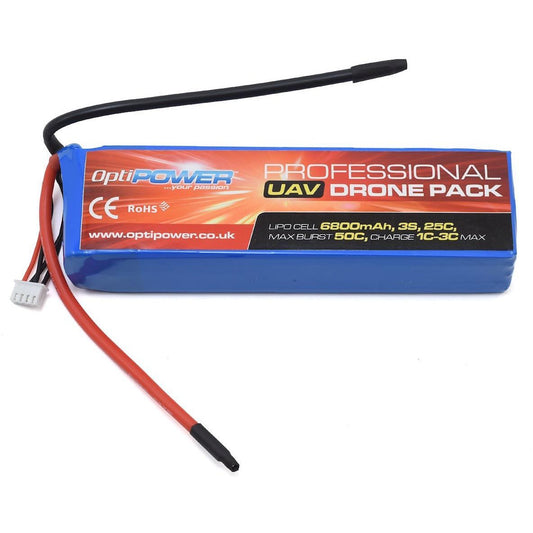 Optipower 3S 25C LiPo Battery (11.1V/6800mAh)