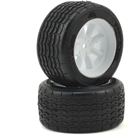 Protoform Vintage Racing Pre-Mounted Rear Tire (2) (31mm) (White)