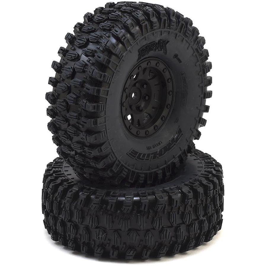 Pro-Line Hyrax 1.9" Tires w/Impulse Wheels (Black) (2) w/12mm Hex (G8)