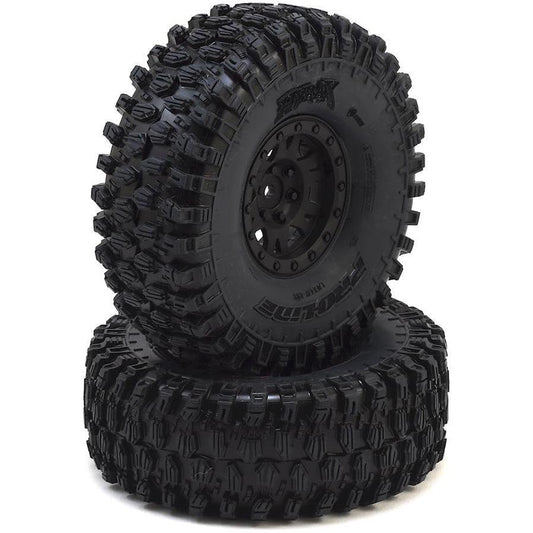 Pro-Line Hyrax 1.9" Tires w/Impulse Wheels (Black) (2) w/12mm Hex (G8)