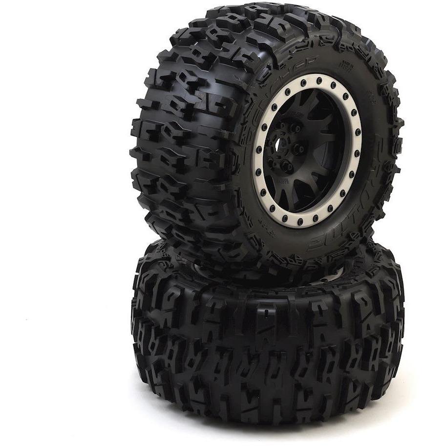 Pro-Line X-Maxx Trencher Pro-Loc Pre-Mounted All Terrain Tires (MX43)