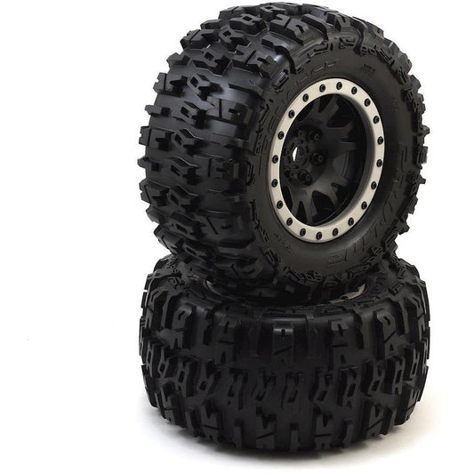 Pro-Line X-Maxx Trencher Pro-Loc Pre-Mounted All Terrain Tires (MX43)
