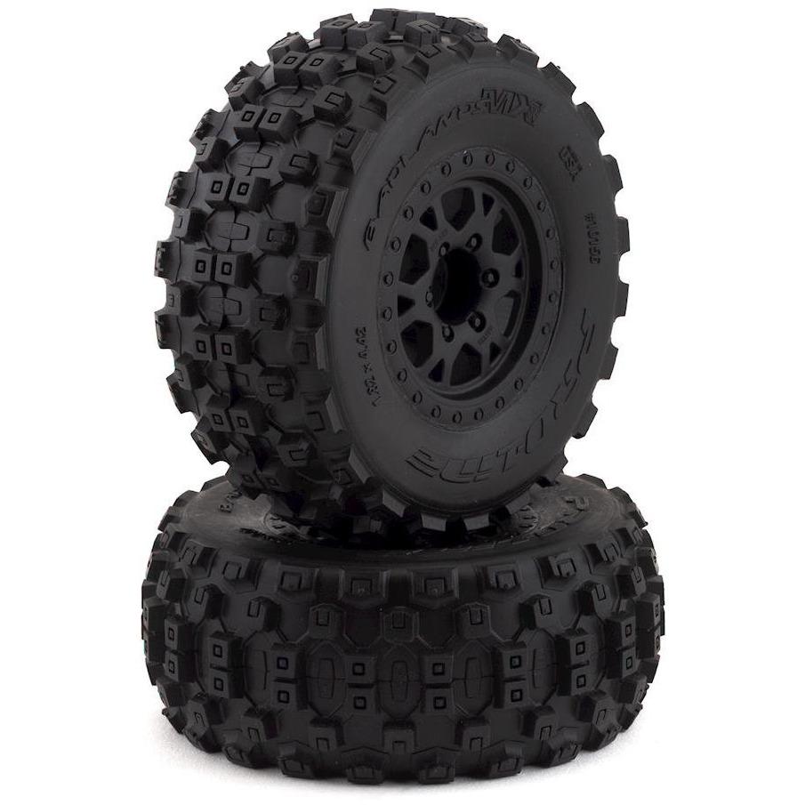 Pro-Line Badlands MX SC Tires w/Split Six Wheels (2) (Slash Rear) (M2)