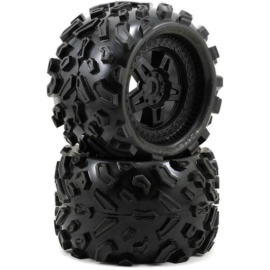 Pro-Line 40 Series Big Joe Tire w/Tech 5 Monster Truck Wheel (2) (Black) (M2)