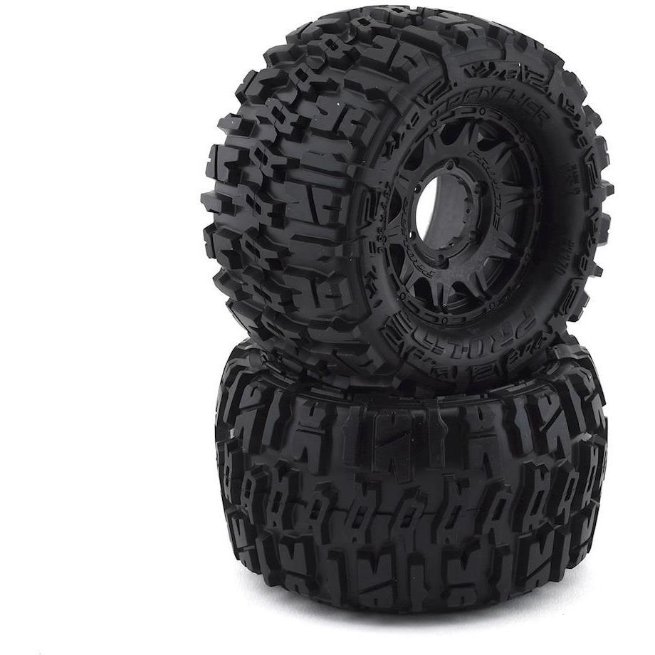 Pro-Line Trencher 2.8" Tires w/Raid 6x30 Wheels (2) (Black)