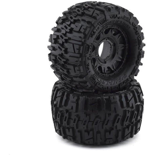 Pro-Line Trencher 2.8" Tires w/Raid 6x30 Wheels (2) (Black)