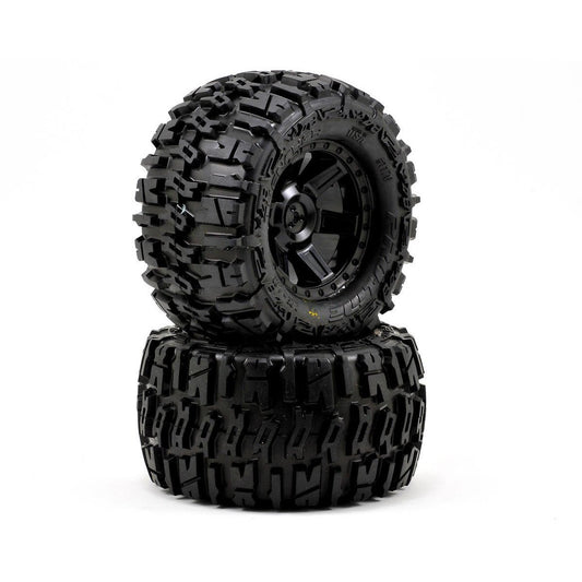 Pro-Line Trencher 2.8" Tires w/Desperado Electric Rear Wheels (2) (Black) (M2)