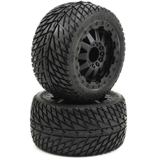 Pro-Line 30 Series Road Rage 2.8 w/F-11 Nitro Rear Wheels (2) (Black) (M2)