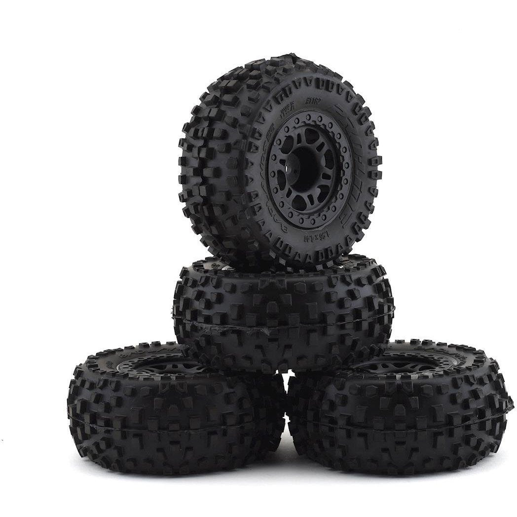 Pro-Line Badlands SC Slash 4 Pack w/Split Six Wheels (4) (Black) (M2)