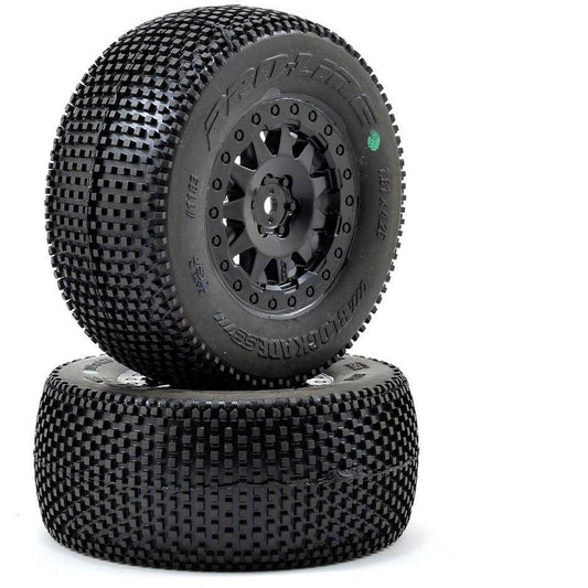 Pro-Line Blockade SC Tires w/"ProTrac" F-11 Wheels (2) (Black) (M3)