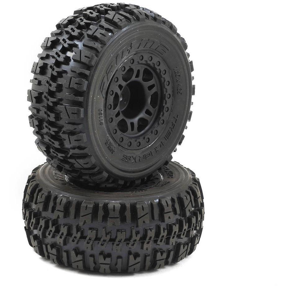 Pro-Line Trencher X SC Tires w/Split Six Wheels (2) (Black) (Slash Rear) (M2)