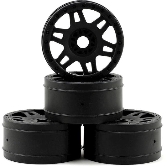 Pro-Line "Split Six" V2 1/8 Buggy Rims (4) (Black)