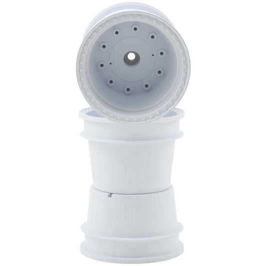 Pro-Line Clod Buster Brawler 2.6" Wheel (White) (2) (+17.5mm Offset)