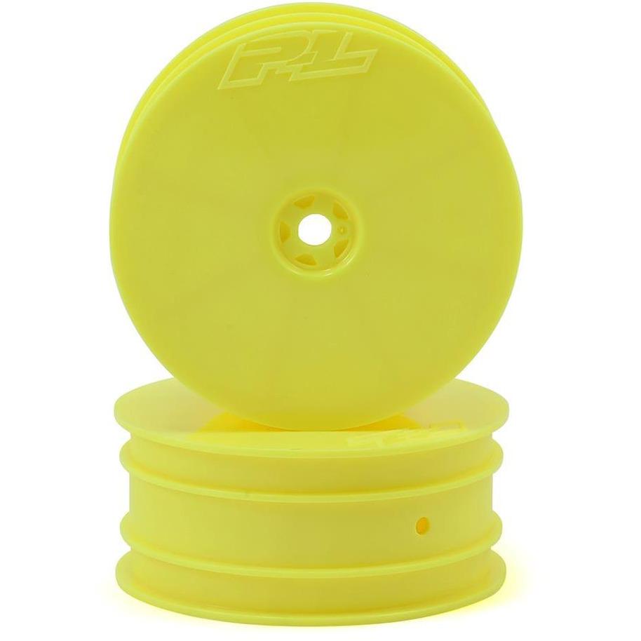 Pro-Line Velocity VTR 2.2" 4WD Front Buggy Wheels (2) (Yellow) (XB4)