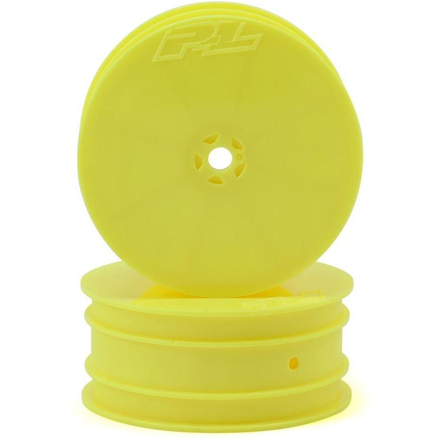 Pro-Line Velocity VTR 2.2" 4WD Front Buggy Wheels (2) (Yellow) (B64)