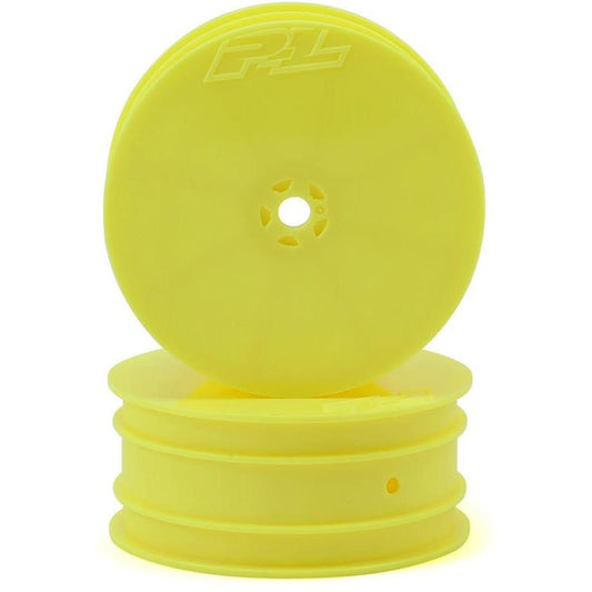 Pro-Line Velocity VTR 2.2" 4WD Front Buggy Wheels (2) (Yellow) (B64)