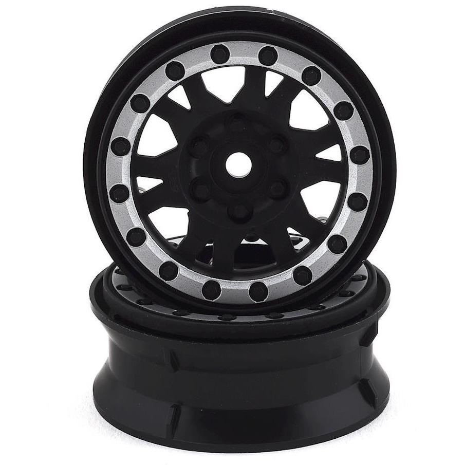 Pro-Line Impulse 1.9" Bead-Loc Wheels (Black/Silver) (2)