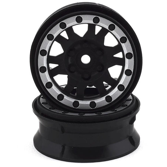 Pro-Line Impulse 1.9" Bead-Loc Wheels (Black/Silver) (2)