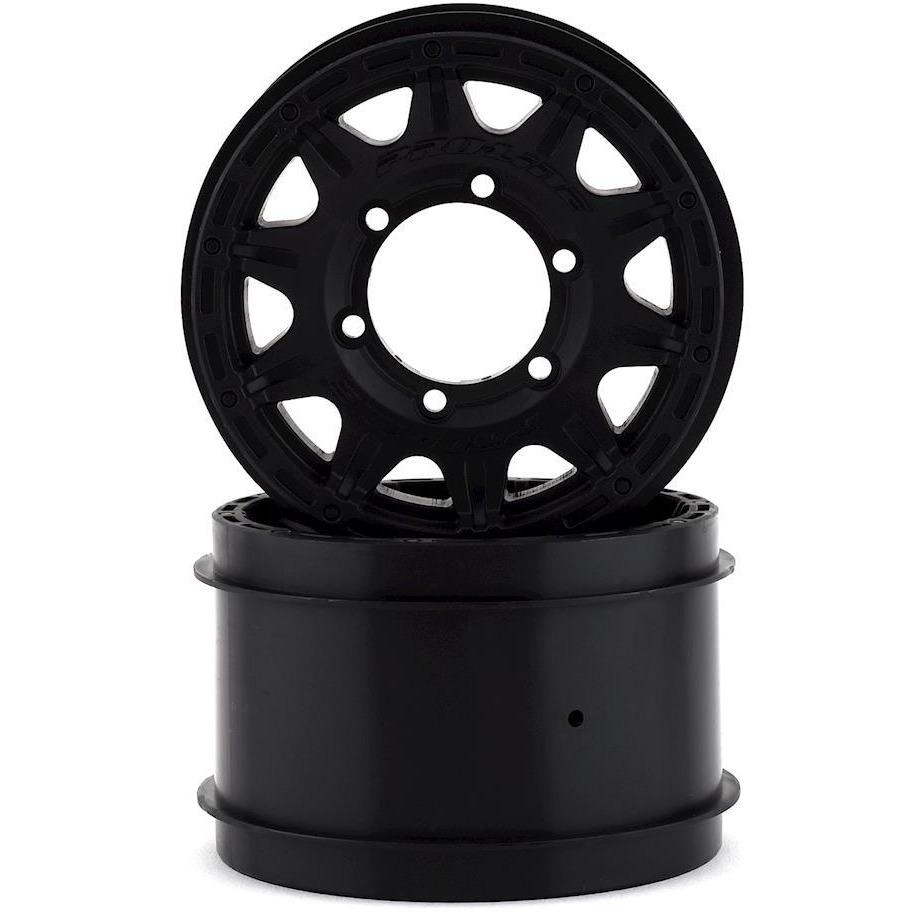 Pro-Line Raid 2.8" Wheel w/Removable Hex (Black) (2)