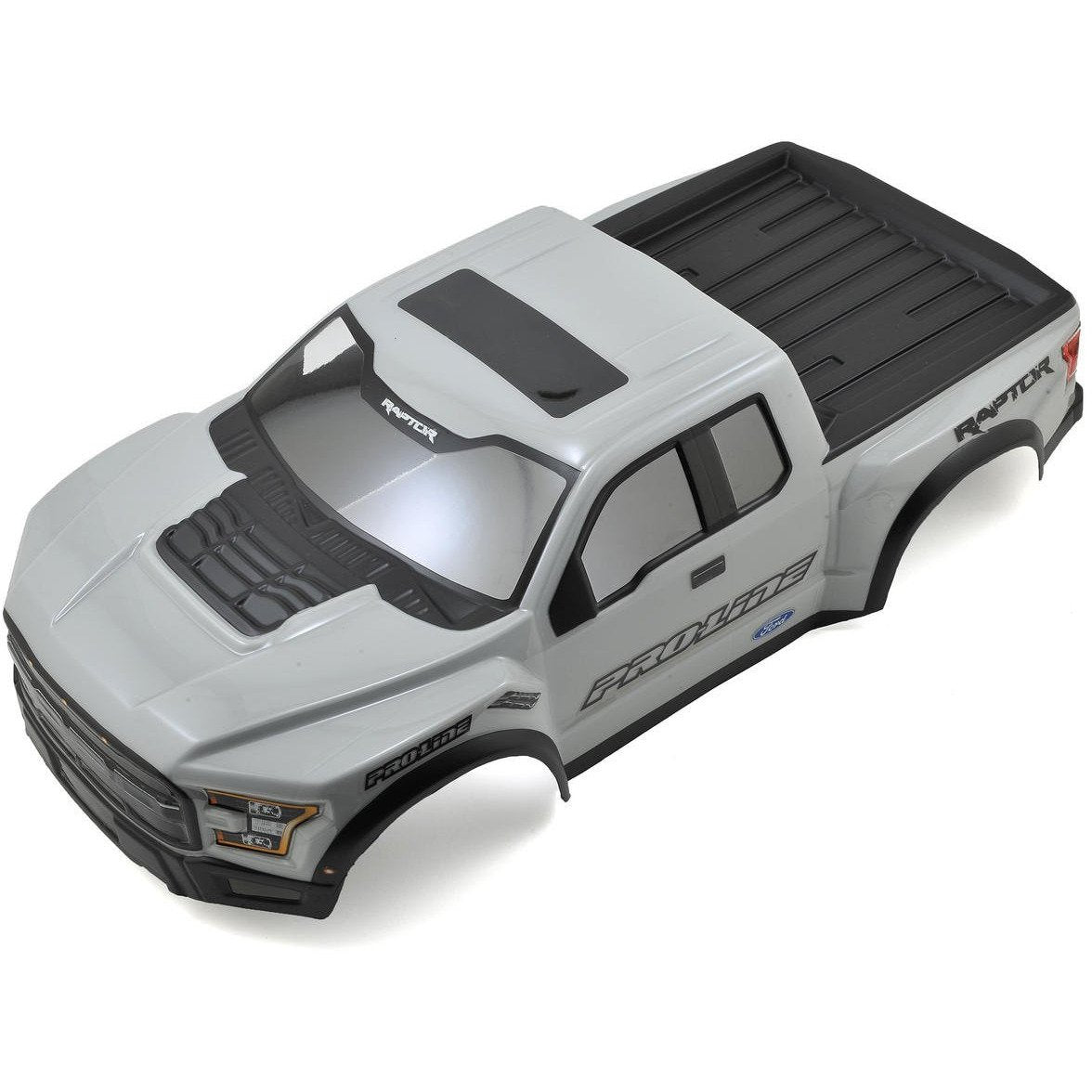 Pro-Line 2017 F-150 Raptor Pre-Painted & Pre-Cut Scale Body (Gray)