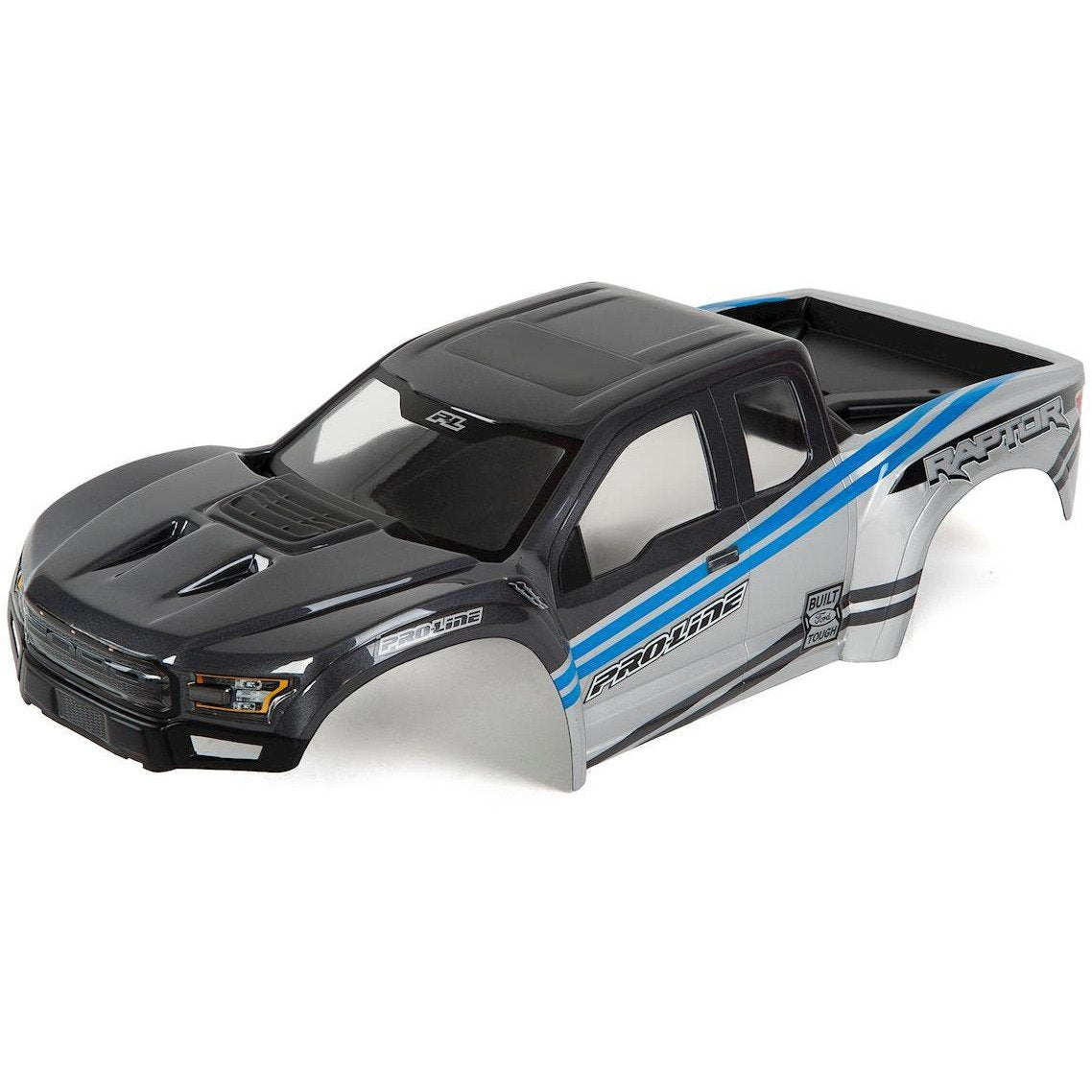 Pro-Line X-MAXX 2017 Ford F-150 Raptor Pre-Painted Body (Gray/Blue)
