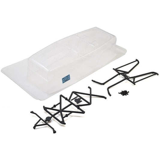 Pro-Line Ambush Monster Truck Body w/Ridge-Line Trail Cage (Clear)