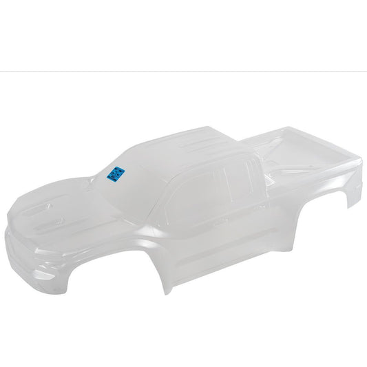 Pro-Line 2019 Chevy Silverado Z71 Trail Boss Pre-Cut Monster Truck Body (Clear)