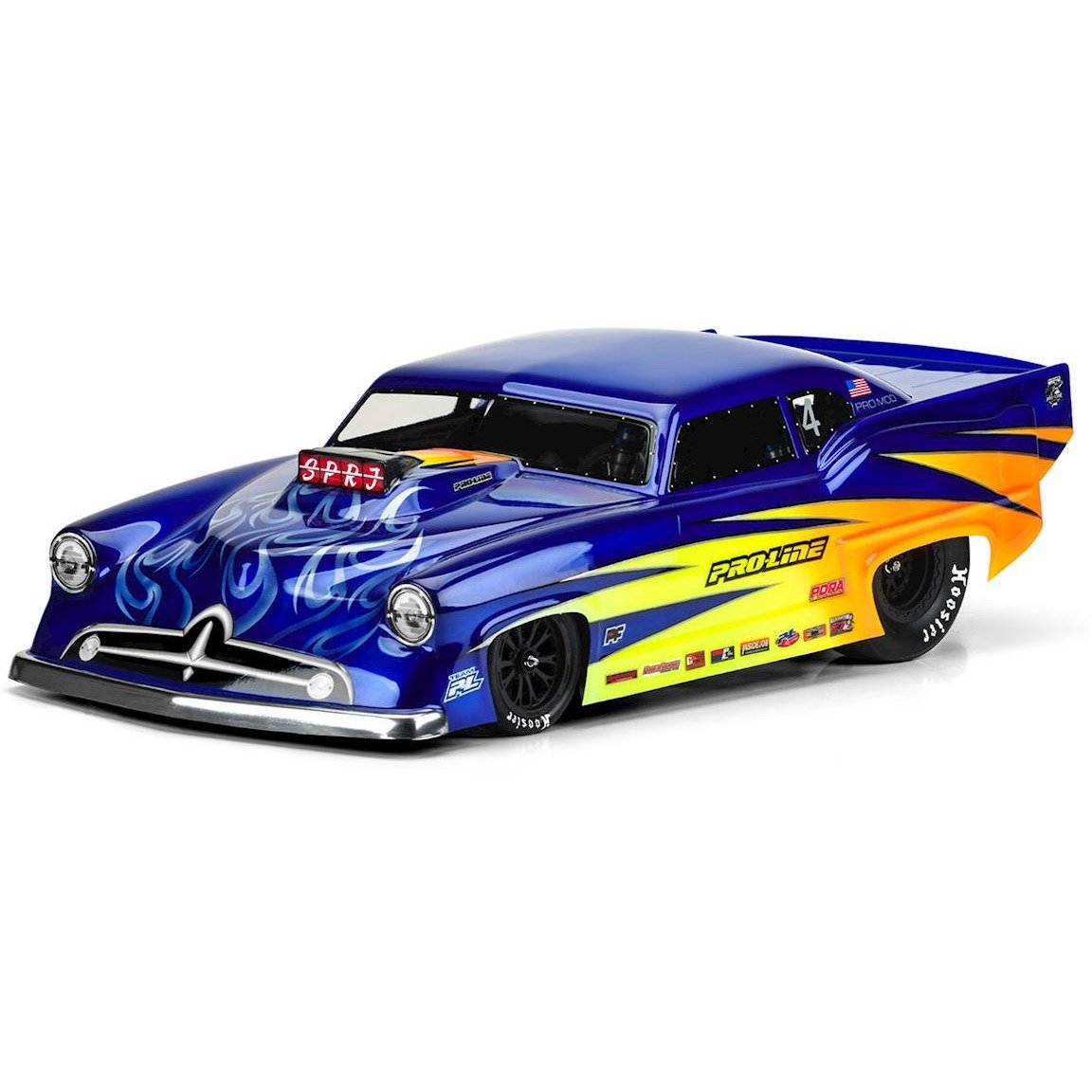 Pro-Line Super J Pro-Mod Short Course Drag Car Body (Clear)