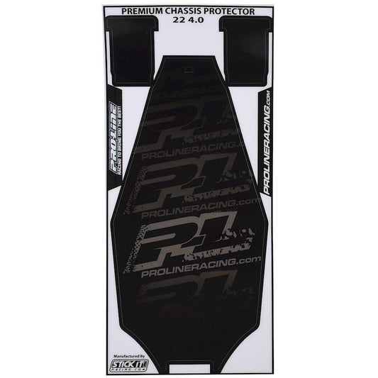 Pro-Line TLR 22 4.0 Chassis Protective Sheet (Black)