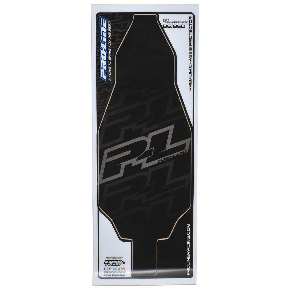 Pro-Line B6/B6D Chassis Protective Sheet (Black)