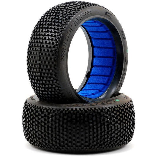 Pro-Line Blockade 1/8 Buggy Tires w/Closed Cell Inserts (2) (M3)