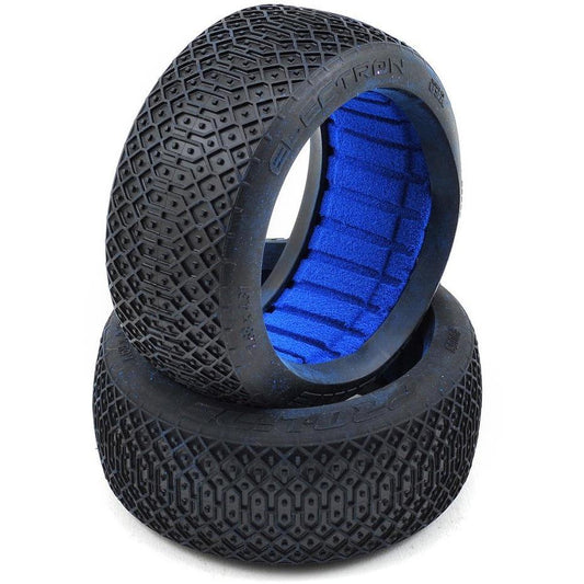 Pro-Line Electron 1/8 Buggy Tires w/Closed Cell Inserts (2) (MC)