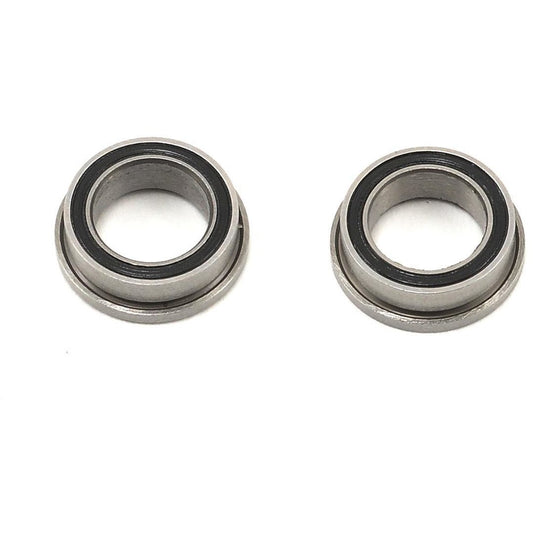 ProTek RC 1/4x3/8x1/8" Ceramic Rubber Shielded Flanged "Speed" Bearing (2)