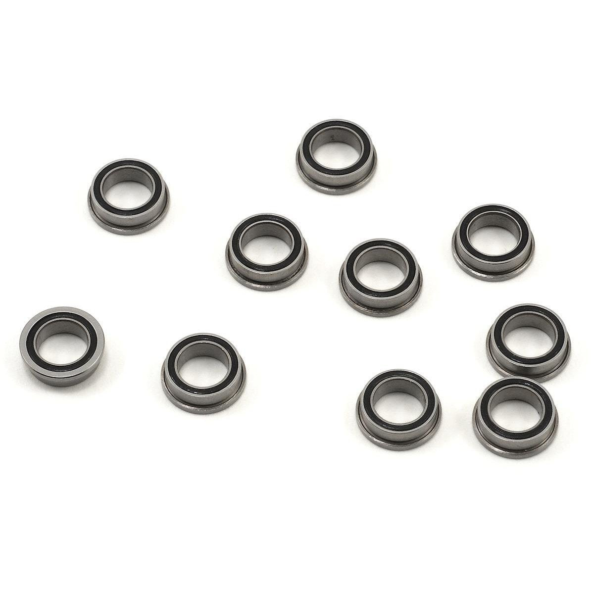 ProTek RC 1/4x3/8x1/8" Rubber Shielded Flanged "Speed" Bearing (10)