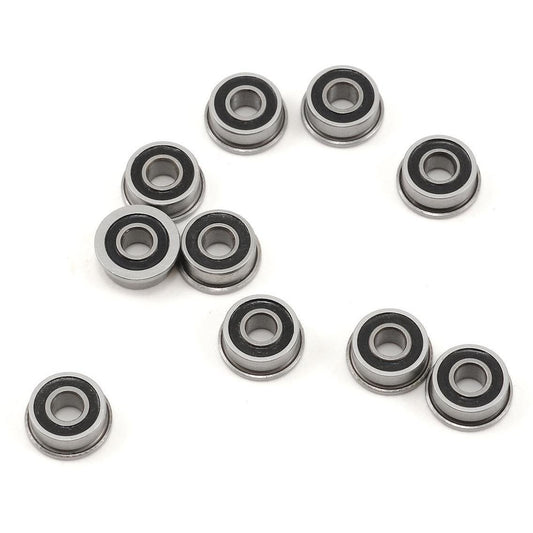 ProTek RC 1/8x5/16x9/64" Rubber Sealed Flanged "Speed" Bearing (10)