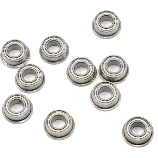 ProTek RC 5x10x4mm Metal Shielded Flanged "Speed" Bearing (10)