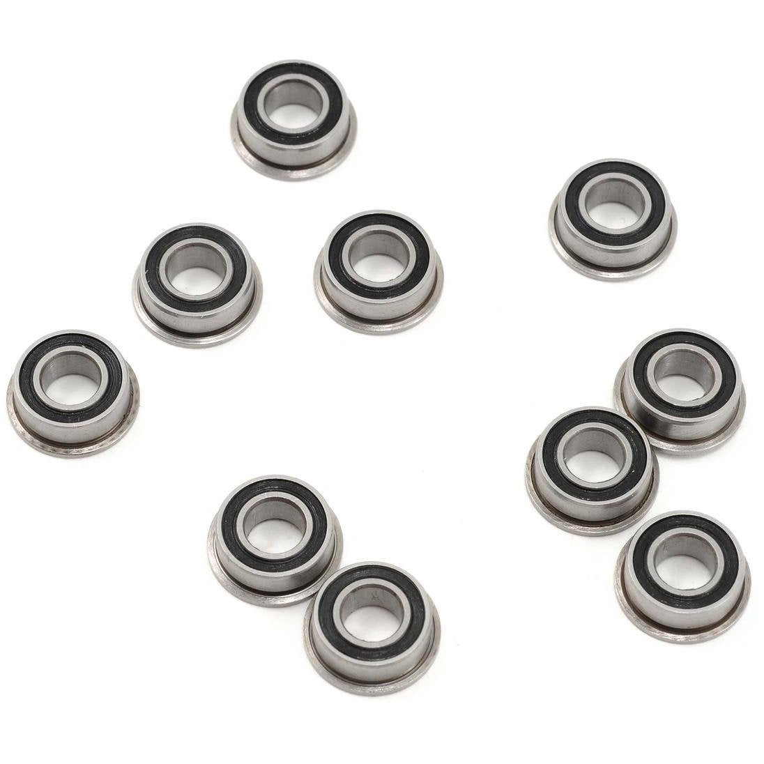 ProTek RC 5x10x4mm Rubber Sealed Flanged "Speed" Bearing (10)