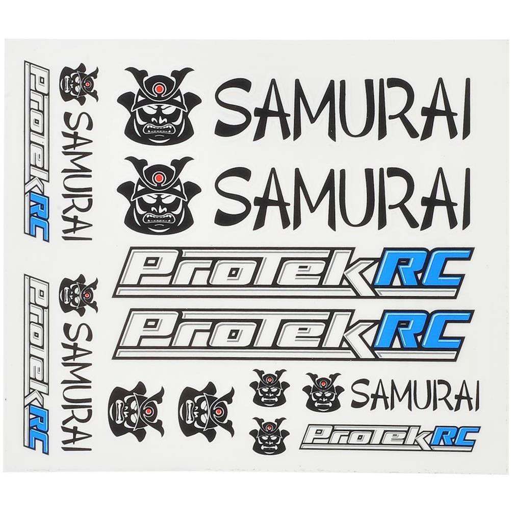 ProTek RC Samurai Sticker Sheet