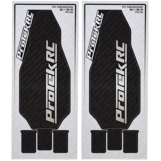 ProTek RC Associated B6.1 & B6.1D "Thick" Precut Chassis Protective Sheet (2)
